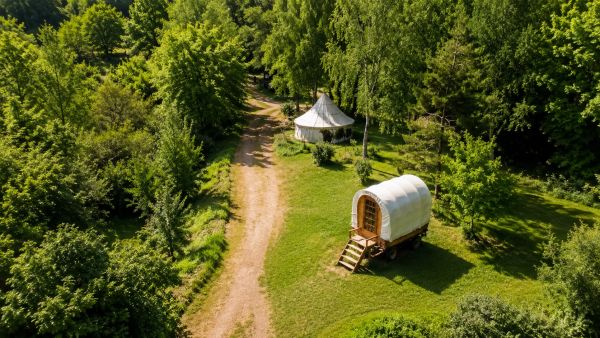 La surprise des campings écologiques en PACA pour des vacances durables