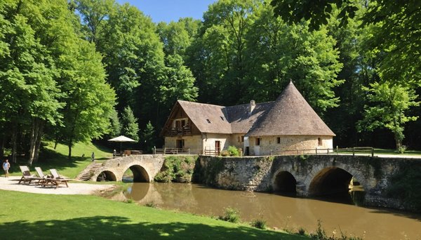 Camping au cœur du périgord noir : le moulin du bleufond, votre escale 3 étoiles à lascaux